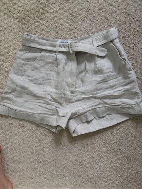 & Other Stories 100% Linen Shorts